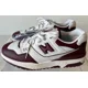 thumbnail image 2 of NEW BALANCE 550 Basketball Sneaker Shoes 10.5 MENS White Burgundy BB550BZ1 NIB, 2 of 6