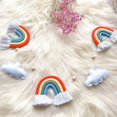 thumbnail image 4 of A Mano Manualidades De Bricolaje Nube De Viento Nórdico Decoración De Arco Iris Adornos De Cuerda De Cuentas De Madera Habitación De Los Niños Cuna Tienda Cama Cortina Decoración Advancent HA040742-04, 4 of 6