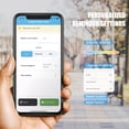 thumbnail image 4 of WiFi Mailbox Alert, Briidea 500ft Wireless Mailbox Alert with APP Control, Real-Time Mail Delivery Alerts, Remote Monitoring to Save Time & Prevent Mail Theft,IP67 Waterproof, Father's Day Gift, 4 of 6