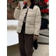 thumbnail image 2 of Chaquetas de algodón con botones y bolsillos para mujer, abrigos sólidos de manga larga, prendas de vestir para exteriores, Otoño, 2024, 2 of 5