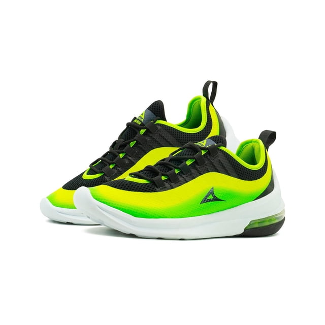 Tenis Running Pirma Para Hombre Verde Neon negro 27.5