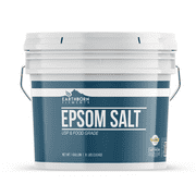 Earthborn Elements Epsom Salt 1 Gallon Bucket, 8lb, Magnesium Sulfate Soaking Solution