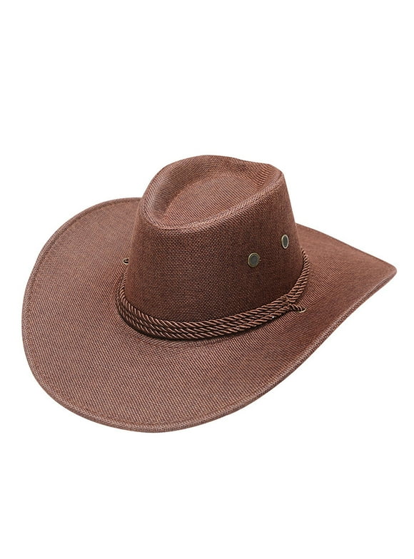 Mens Straw Cowboy Hats