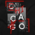 thumbnail image 2 of Chicago Illinois Chi Star Graffiti Womens Fitted Plus Size Graphic Tee Brisco Brands 3X, 2 of 5