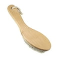 thumbnail image 6 of Unique Bargains 1 Pc Curved Handle Bath Brush Short Body Scrubber for Bath 9.84" Length Brown, 6 of 6