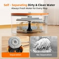 thumbnail image 2 of Mop and Bucket Set, Spin with Dirty Water Self Separation System 4 Head Replacement, Cleaning Mops Buckets Scraper for Household Use Floor, 2 of 4