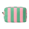 thumbnail image 2 of Neceser portátil de viaje para cosméticos, neceser para mujer, artículos de uso diario Verde Rosa, 2 of 9