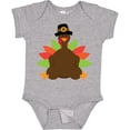thumbnail image 3 of Inktastic Thanksgiving Pilgrim Turkey Boys or Girls Baby Bodysuit, 3 of 5