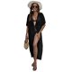 thumbnail image 1 of Traje de Baño de una Pieza Tipo Cárdigan para Mujer, de y Lunares Transparentes para Playa. Negro Talla Única, 1 of 8