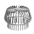 thumbnail image 6 of 304 Stainless Steel Roof Drain Net Leaf Catcher Gutter Protection Cover, 6 of 9
