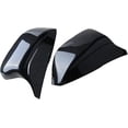 thumbnail image 2 of Compatible For Infiniti M37 M56 Q50 Q60 Q70 QX30 2014-2020 Rear Mirror Cap Rearview Mirror Shell 963744GA0H 963734GA0H(Bright black), 2 of 6