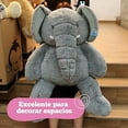 thumbnail image 2 of Elefante de Peluche Gigante PELUCHERIA 120 cm, 2 of 5