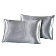 thumbnail image 1 of Honganda Housse de Coussin Rectangulaire, Décoration de Coussin en Soie Délicate, 1 of 2