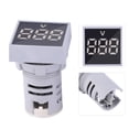 thumbnail image 3 of Digital LED Display Voltmeter Indicators Lights Ammeter Signal Lights Mini Digital LED Display Voltmeter Square Signal Lamp, 3 of 8