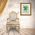 thumbnail image 3 of Purinton, Julia 26x32 Gold Ornate Wood Framed with Double Matting Museum Art Print Titled - Woven Palm II, 3 of 4