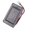 thumbnail image 1 of 9V Mount Guitar Active Pickup Battery Cover Hold Box Battery Storage Case for Electric Guitar Accessory,1 x Battery Storage Case(Without battery),Black, 1 of 8