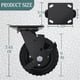 thumbnail image 2 of Rueda giratoria Lygoeege, resistente, 15 cm x 2, capacidad de 360 kg, 2 of 5