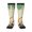 2 Black-1, variant on Vsdgher Christmas Card With Gnomes Print Thigh High Socks Extra Long Stretchy Sock Women Over Knee High Opaque Stocking Daily Wear