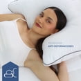 thumbnail image 4 of Set 4 Almohadas Estandár Bies Gris, 4 of 6