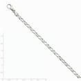 thumbnail image 2 of 14k WG 4.8mm Polished Fancy Link Bracelet in 14k White Gold, 2 of 2