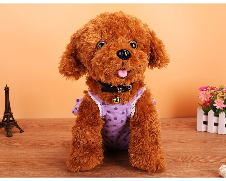 Washable Female Diapers with Suspender Comfort Reusable Doggy Diapers Reusable Puppy Sanitary Panties Dog Underwear Diaper for Small Girl Dogs in Period Heat