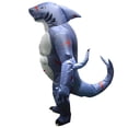 thumbnail image 1 of Novedad disfraz de tiburón inflable para adultos, disfraz de tiburón animal, disfraz de fantasía, de Cosplay de Halloween Gloria Traje inflable de tiburón, 1 of 6