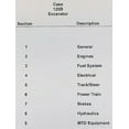thumbnail image 2 of Lot Case 125B Excavator Service Parts Operators Repair Shop Catalog 3 Manuals, 2 of 11