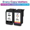 PG275 CL276 XL Printer Ink Replacement for Canon 275xl and 276xl Ink