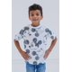 thumbnail image 2 of Camiseta Disney Mickey Mouse para niños pequeños marrón/blanco 4T, 2 of 7