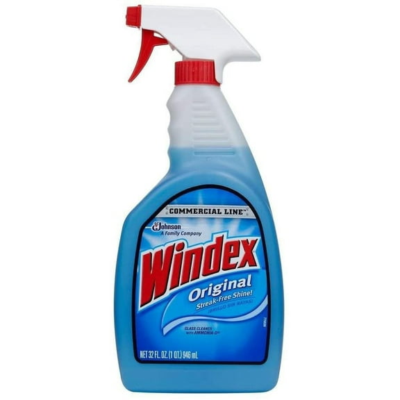 32 oz. Commercial Line Original Powerized Glass Cleaner Trigger 12-Pack