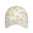 thumbnail image 2 of Fotbe Easter Rabbit Classic Baseball Cap, Adjustable Snapback Hats, Outdoor Baseball Hat for Men and Women Cotton Soft, 2 of 9