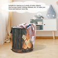thumbnail image 6 of 50L Extra Large Popup Hamper Collapsible Laundry Basket With Zippered Lid 15.7x18.5in Camping and Outdoor Activities, 6 of 7