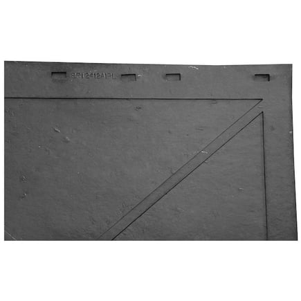 BUYERS PRODUCTS 3VUH7 PLAIN MUD FLAPS 24X12IN,PR G4221594