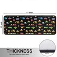 thumbnail image 5 of Kitchen Rugs Sets Of 2,Cartoon Traffic Vehicles Signs Black Pattern Anti Fatigue Kitchen Mat Rugs Non Slip Washable,Decorative Kitchen Floor Mats for Kitchen,Sink,Laundry,17"x47"+17"x47", 5 of 5