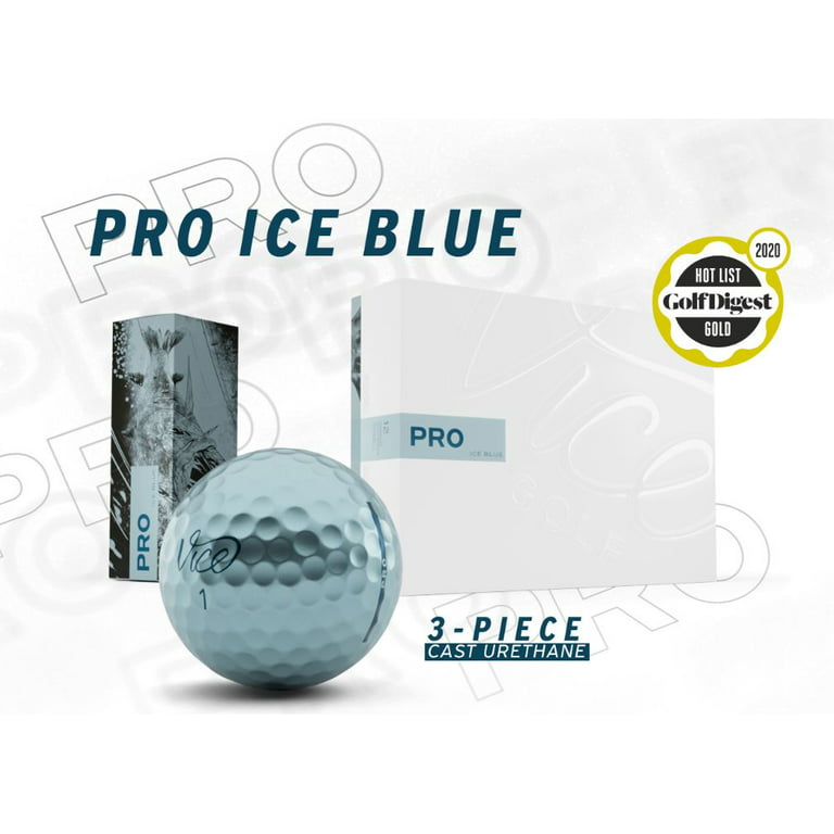 Ice Blue Hockey Golf Balls, Zazzle