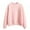 Pink, variant on Yuannlog Women Hoodies Turtleneck Sweatshirts Sleeve O-Neck Solid Color Velvet Pullover Hoodies Oversized Autumn Tracksuits Fitness Tops
