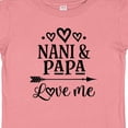 thumbnail image 4 of Inktastic Nani and Papa Love Me Boys or Girls Baby T-Shirt, 4 of 5