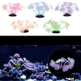 thumbnail image 4 of YIEMEEN Artificial Water Plant Mushroom Aquarium Plant Glow in Dark Fish Tanks Ornaments, 4 of 20