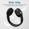 thumbnail image 2 of SHUCUL Bluetooth Wireless Headphones with FM Radio, Rechargeable Portable & Personal Radio Headset, Lightweight & Comfortable Ear Muffs for Jogging, Mowing, Cycling, Meeting, 2 of 5