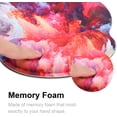 thumbnail image 3 of Wrist Support , Ergonomic Memory Foam Wrist Rest Support Pain Relief Mat with Nonslip Rubber Base for Computer, Laptop (D4), 3 of 7