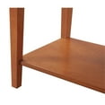 thumbnail image 4 of Pemberly Row Contemporary Manufactured Wood 2 Drawer Nightstand in Oak, 4 of 7