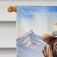 thumbnail image 3 of Carolines Treasures DAC5955CHF 40 x 28 in. Pointer Cowboy Welcome House Flag, 3 of 5