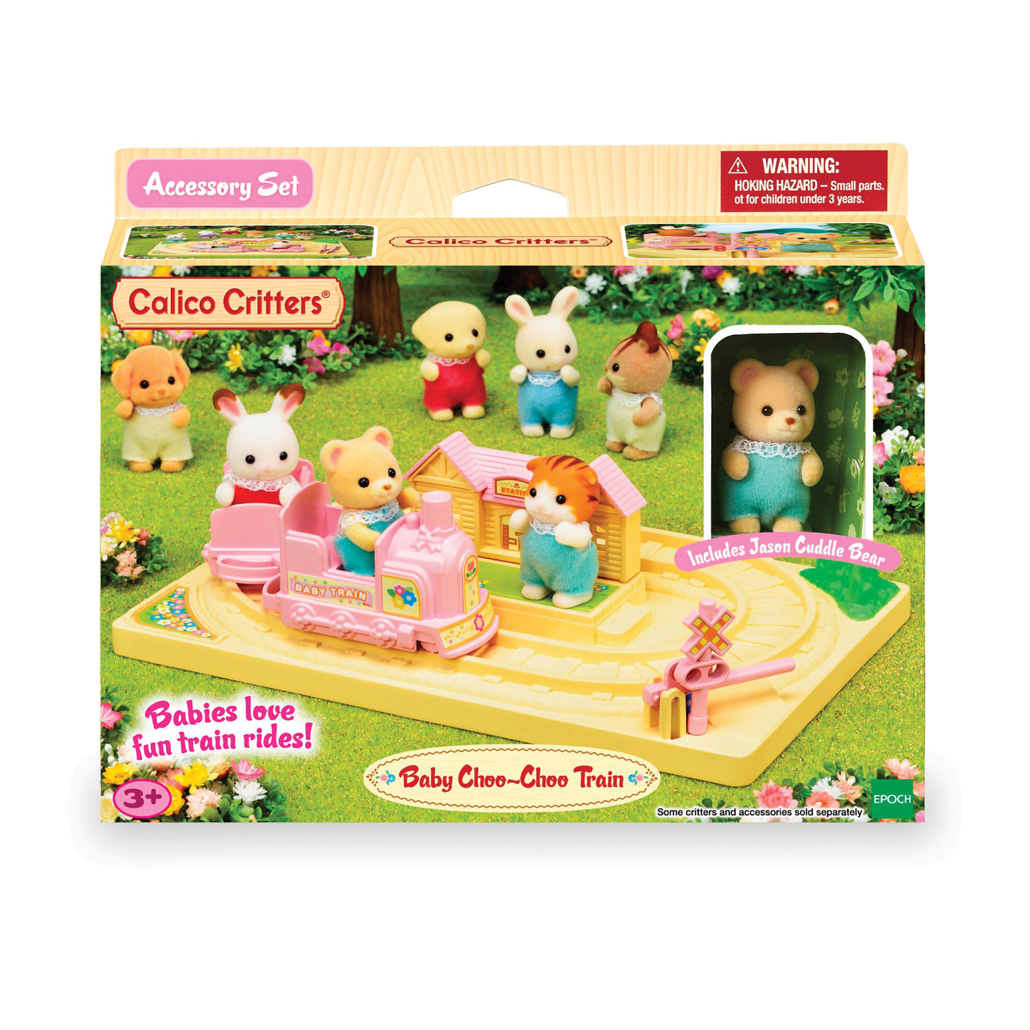 Calico Critters Baby Choo Choo Train, Dollhouse Playset with Figure - image 3 of 5