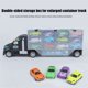 thumbnail image 4 of Vogacara Transporte Car Carrier Storage Truck Toy Playset Indoor Holiday Christmas Party Collection Niños pequeños Regalo Tipo 2 Juguetes No.02 Vogacara FN001030-02B, 4 of 6