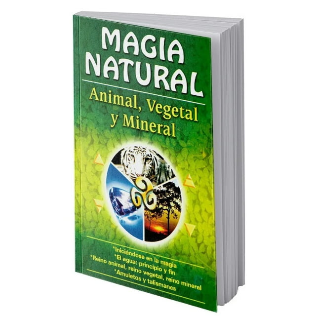 Libro De Magia Natural Reinos Animal Vegetal Y Mineral