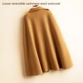 thumbnail image 4 of Sonducket Abrigo de invierno frío para mujer, abrigo cálido a prueba de viento, ropa portátil, accesorios de regalo para actividades informales Abrigos y chamarras Marrón claro L Sonducket AP013490-02, 4 of 6