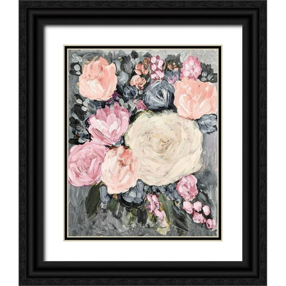 Murdock, Ramona 12x14 Black Ornate Wood Framed with Double Matting Museum Art Print Titled - Faded Beauty No. 2