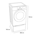 thumbnail image 4 of Secadora LG 22Kg Carga Frontal Silver, 4 of 4