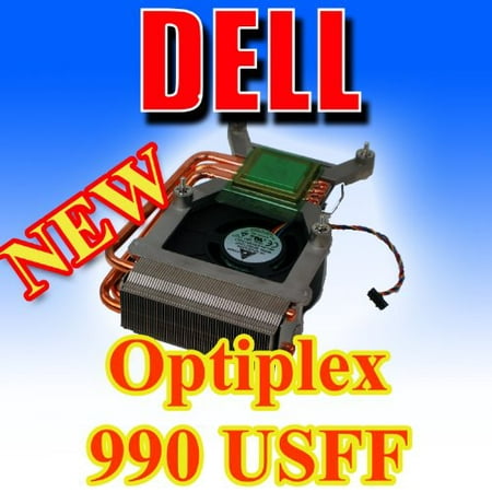 Genuine OEM DELL Optiplex 990 USFF Ultra Small Form Factor Processor CPU Cooling Heatsink and Fan Assembly Kit. Socket