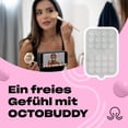 thumbnail image 4 of OCTOBUDDY Double - Soporte Desmontable de Silicona con Succi&oacute;n de Doble Cara para Celular - Manos Libres, Sujeci&oacute;n para Selfies y Videos - Compatible con iPhone y Android - 6.3cm, 4 of 5